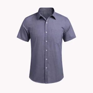 Camisa Manga Curta Masculina Social